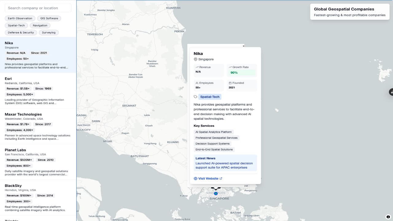 Global Geospatial Companies thumbnail
